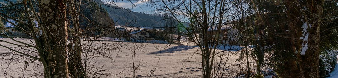 Sonnentalhof - Bach Sonne Blick Winter